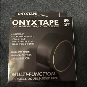 Onyx Tape - Black Double-Sided Tape